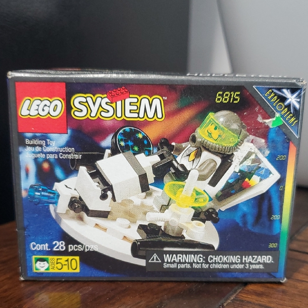 Lego White and Black Space Police Building Set